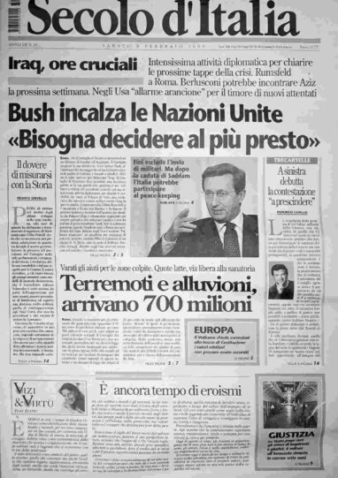sabato 8 febbraio 2003