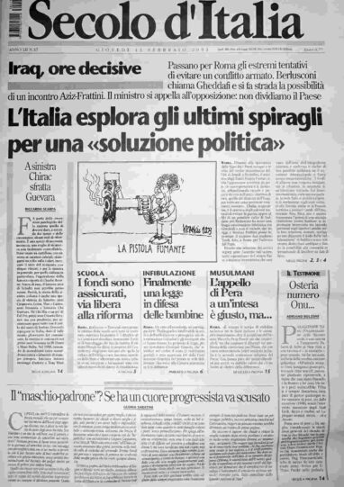 giovedì 13 febbraio 2003