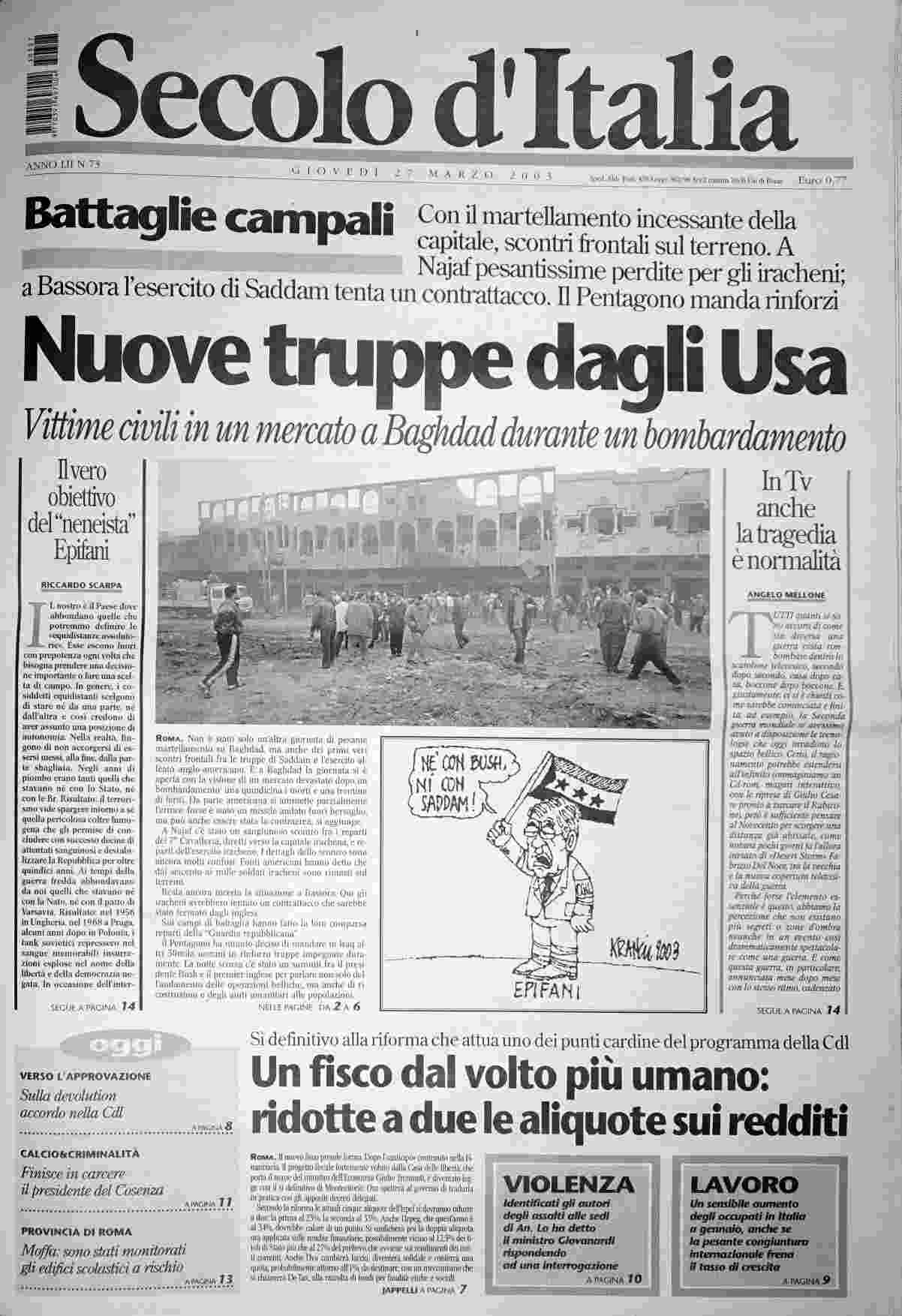 giovedì 27 marzo 2003