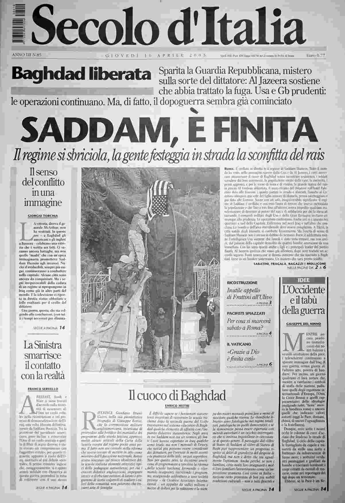 giovedì 10 aprile 2003