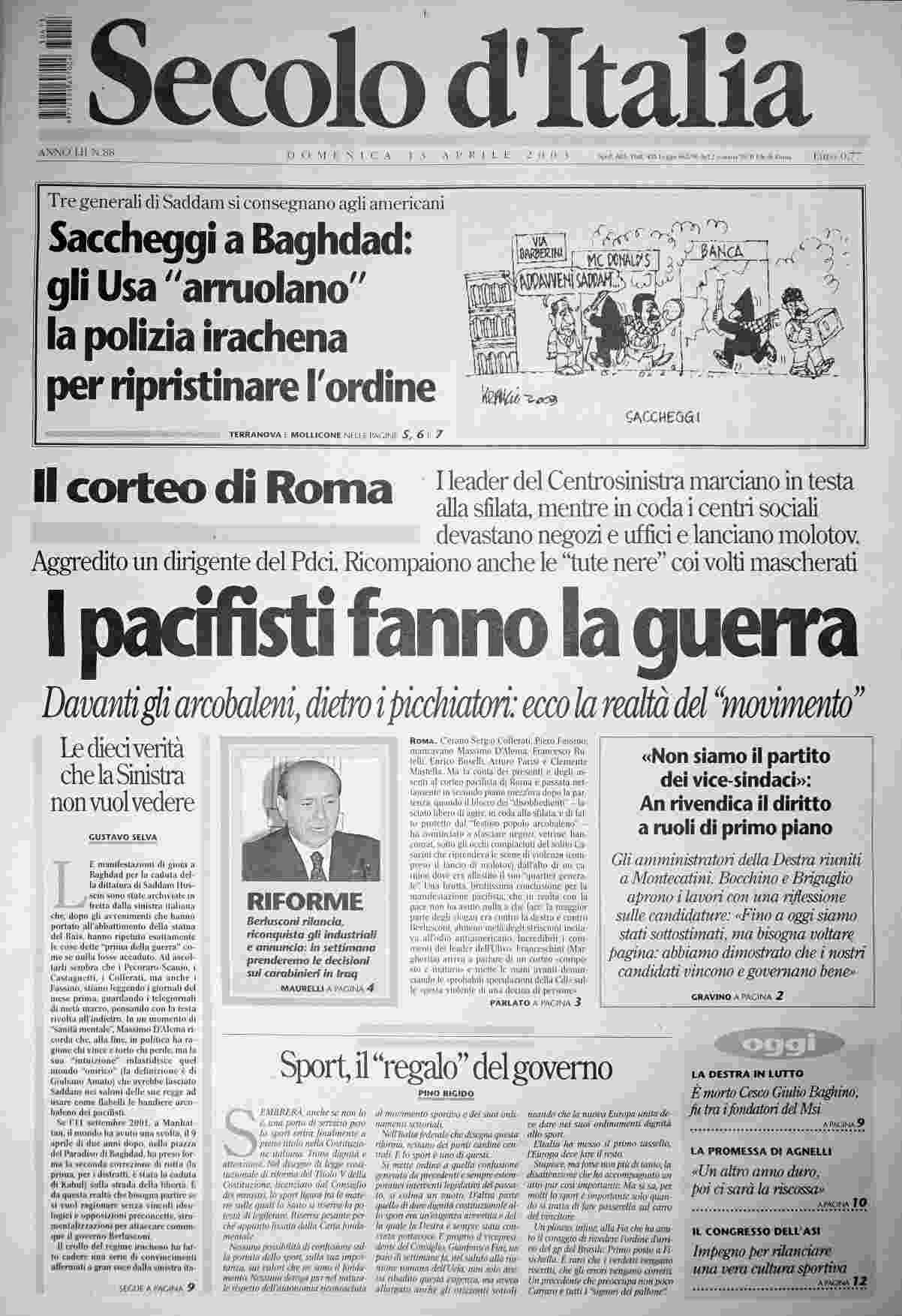 domenica 13 aprile 2003