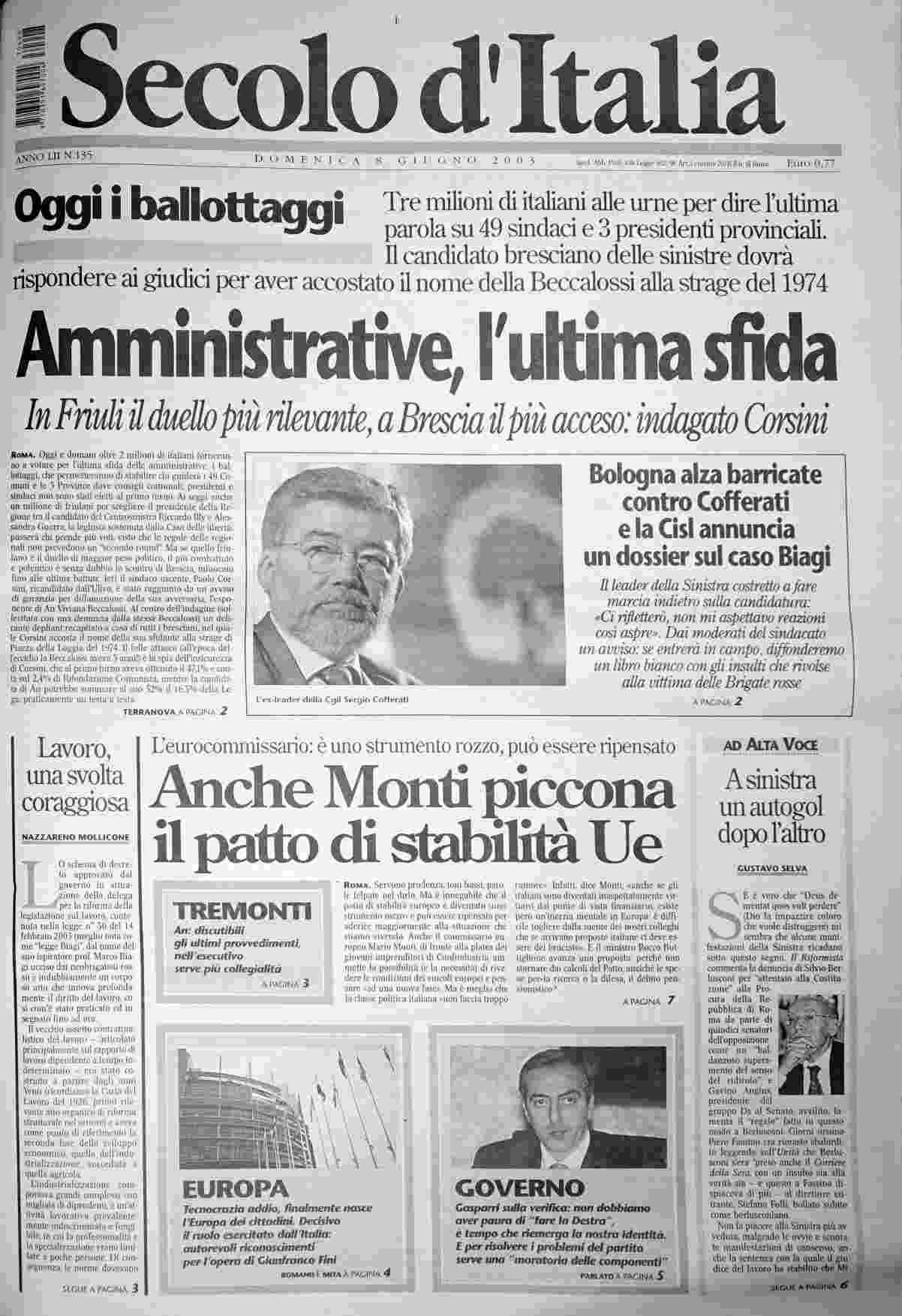 domenica 8 giugno 2003