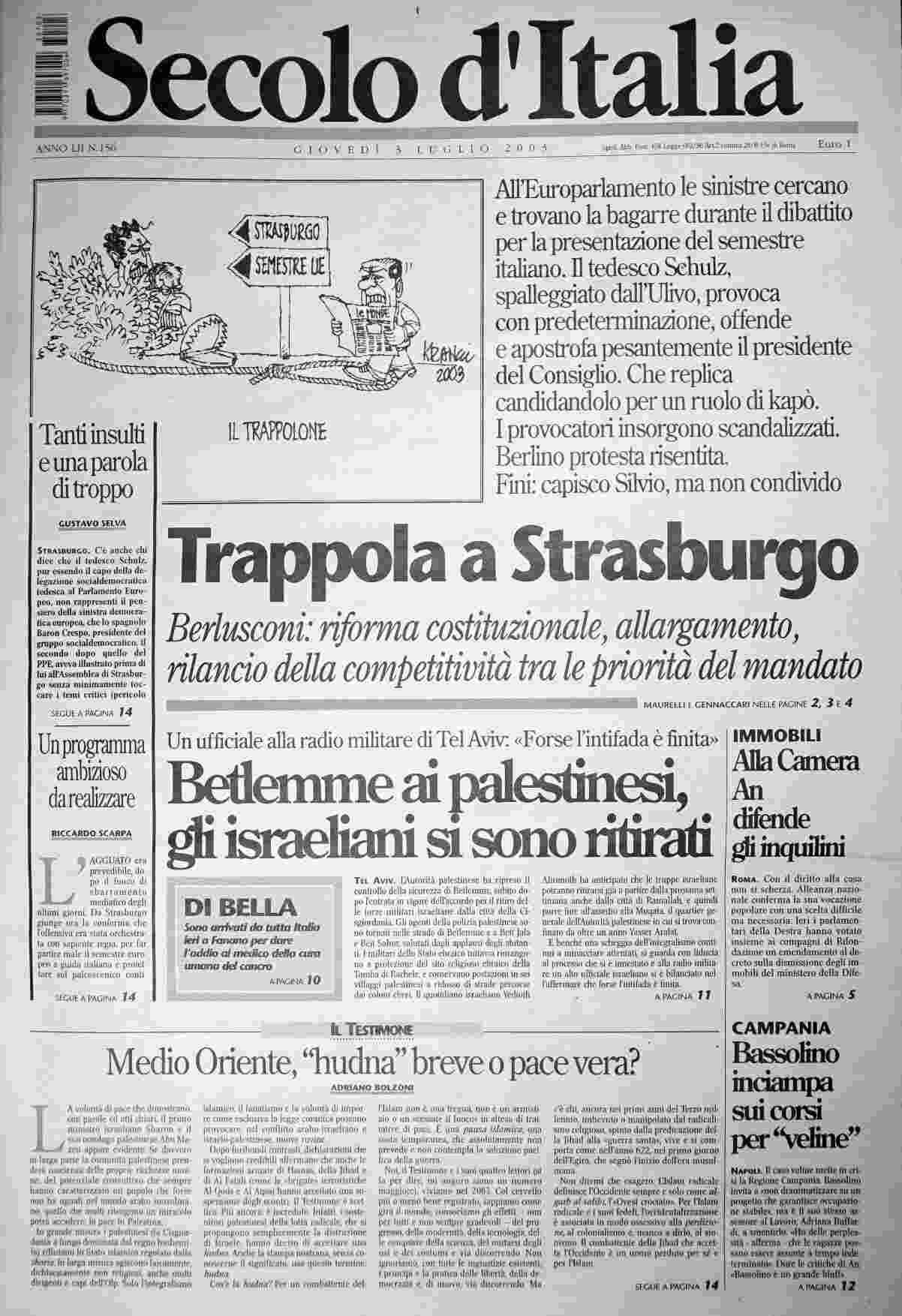 giovedì 3 luglio 2003