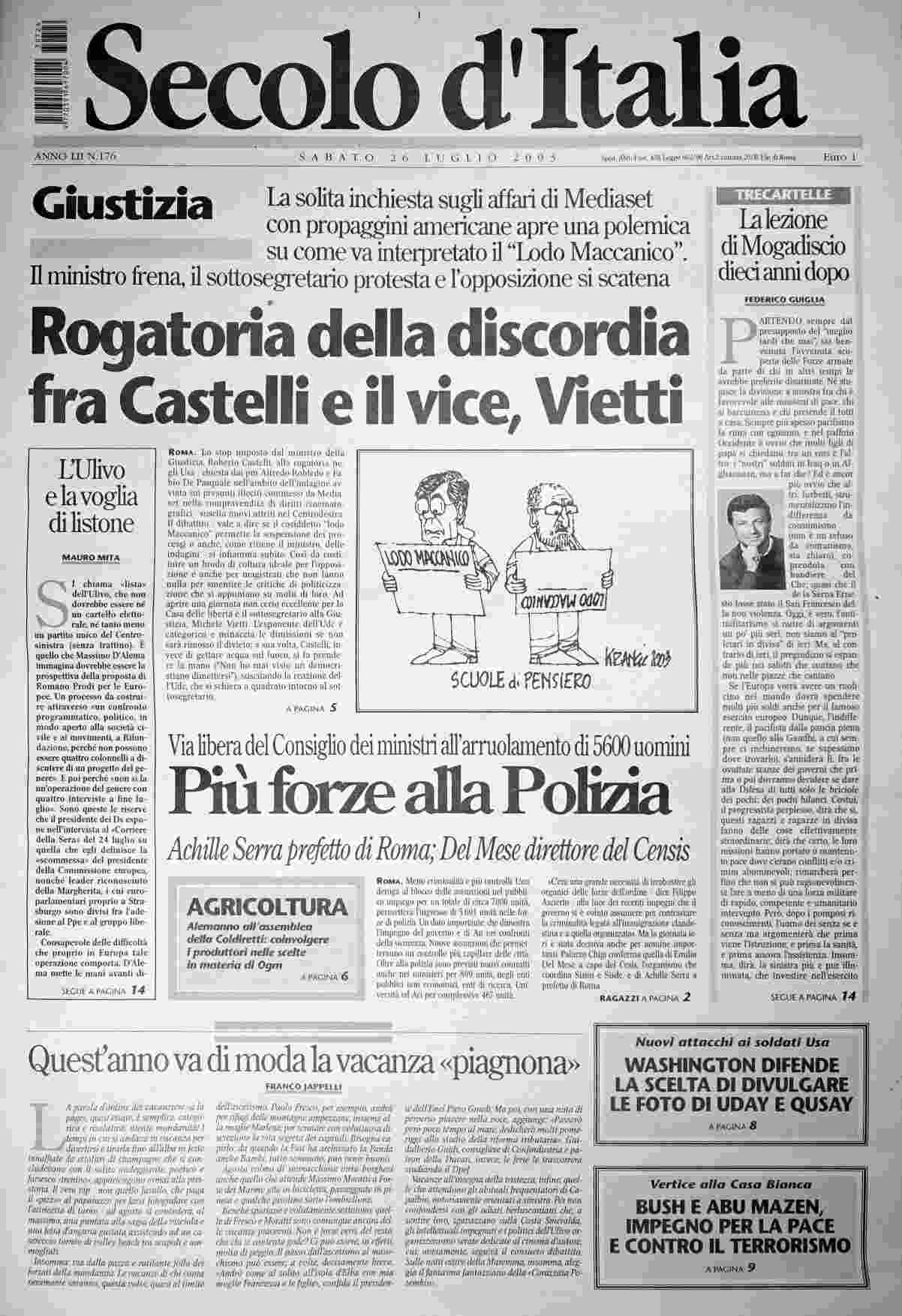 sabato 26 luglio 2003