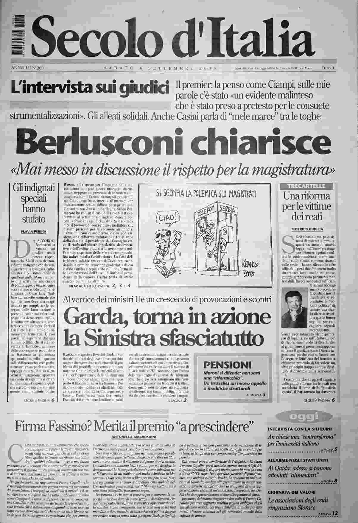 sabato 6 settembre 2003
