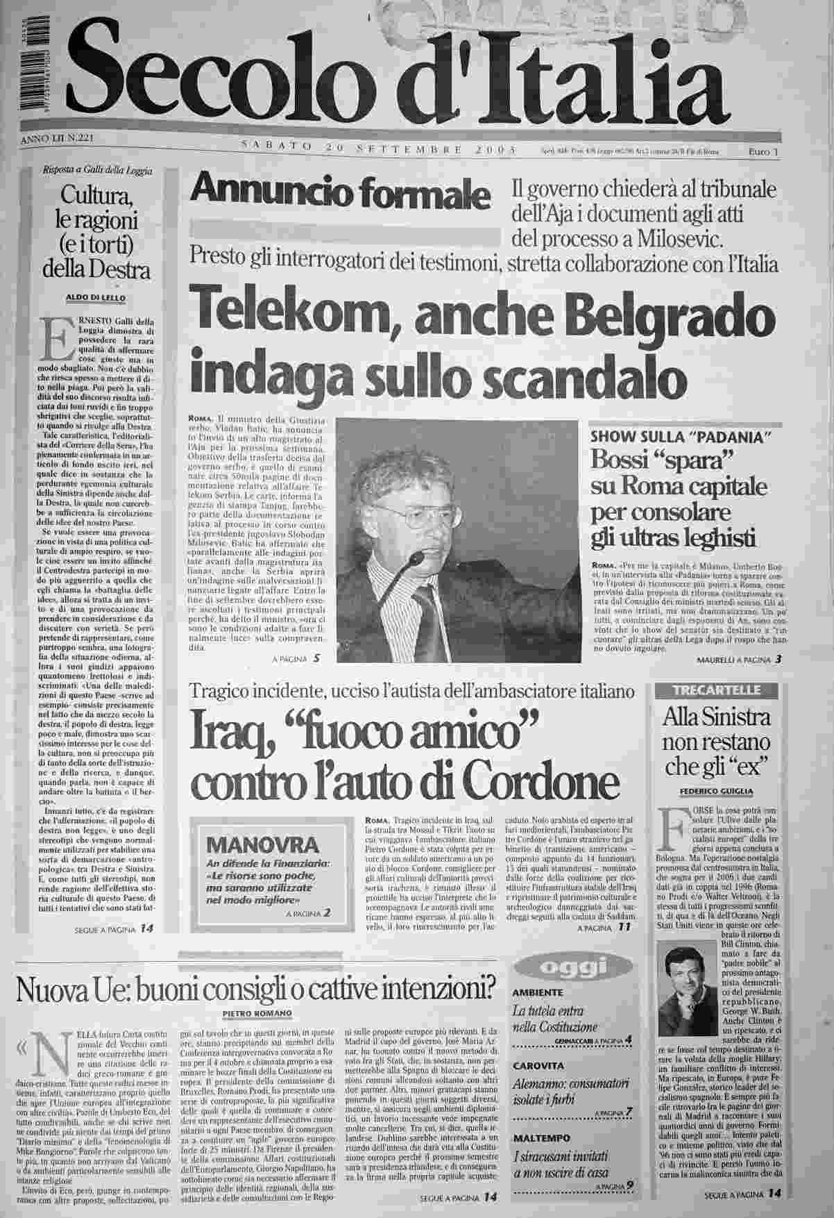 sabato 20 settembre 2003