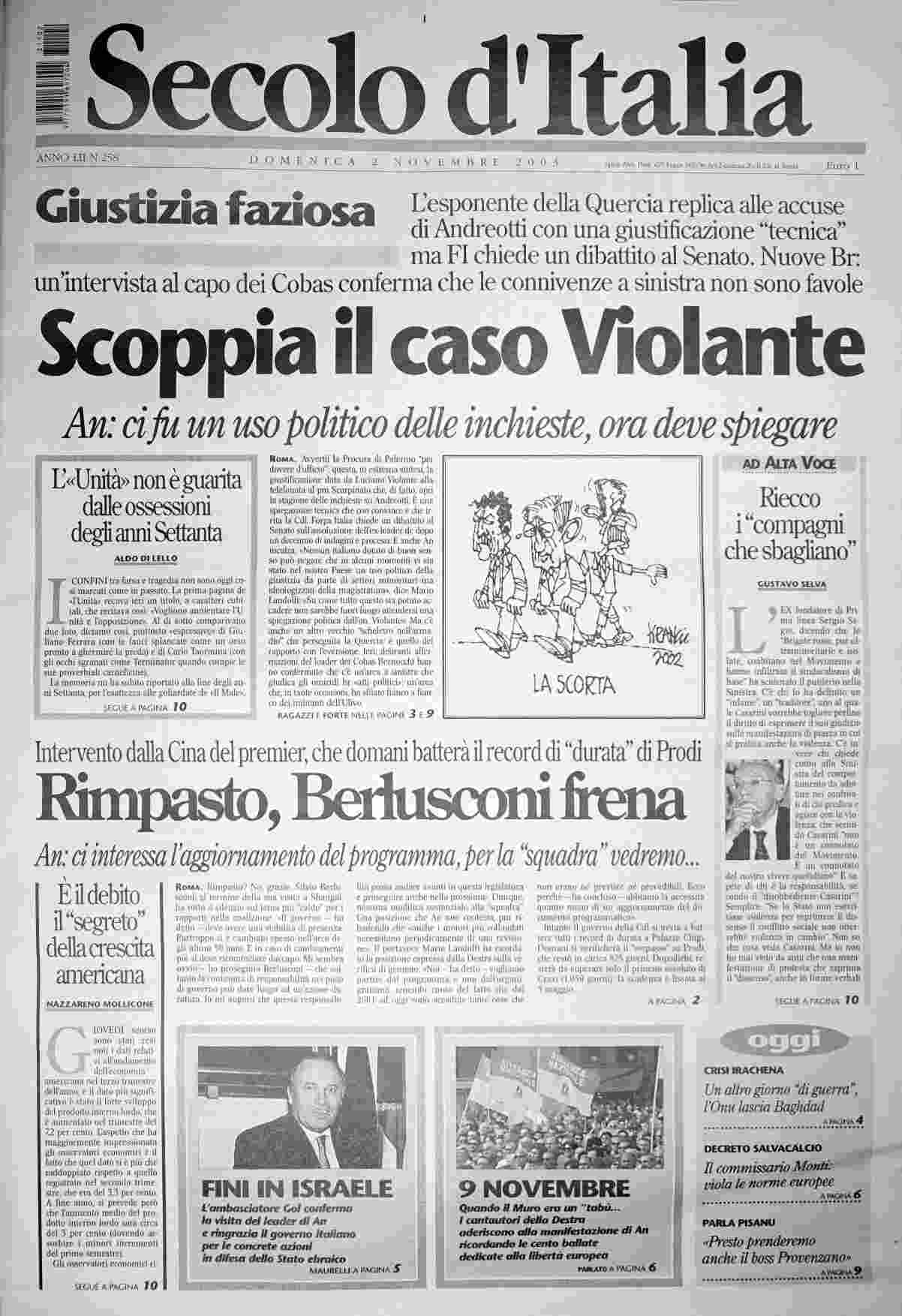 domenica 2 novembre 2003