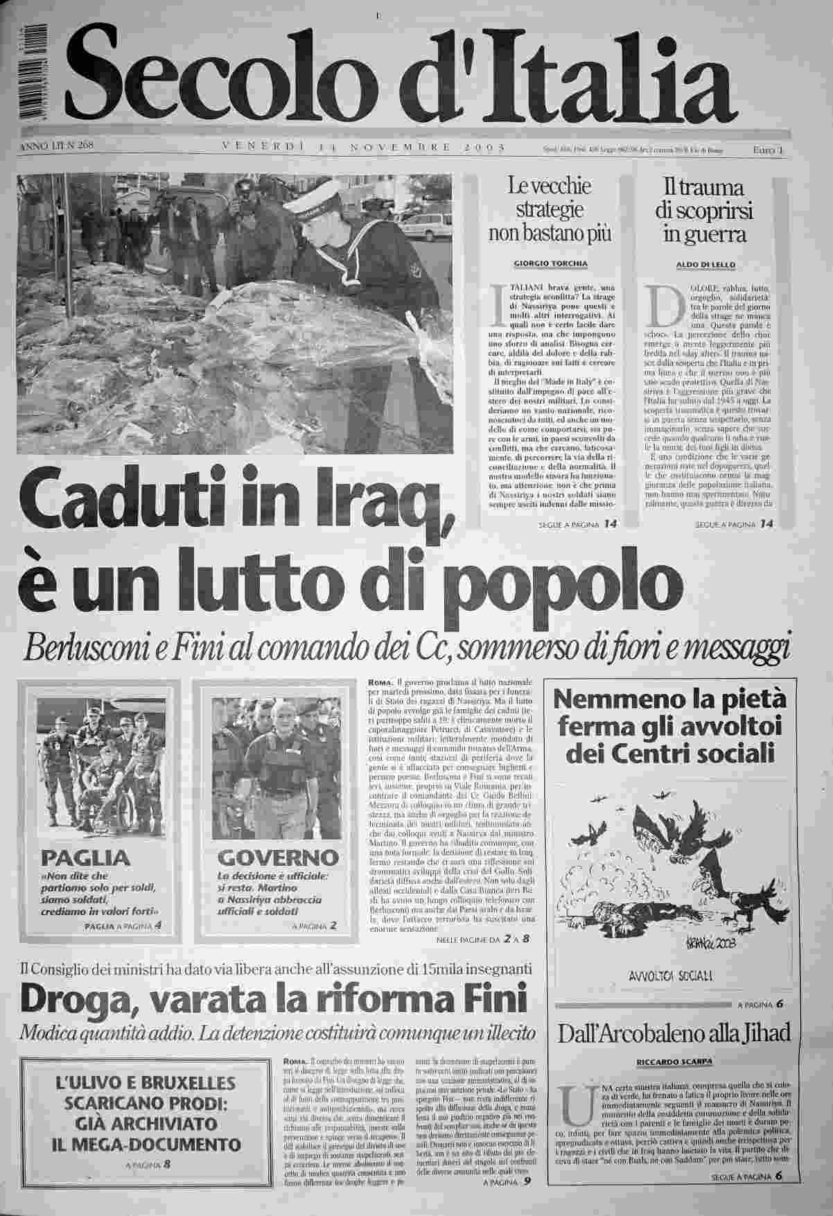 venerdì 14 novembre 2003