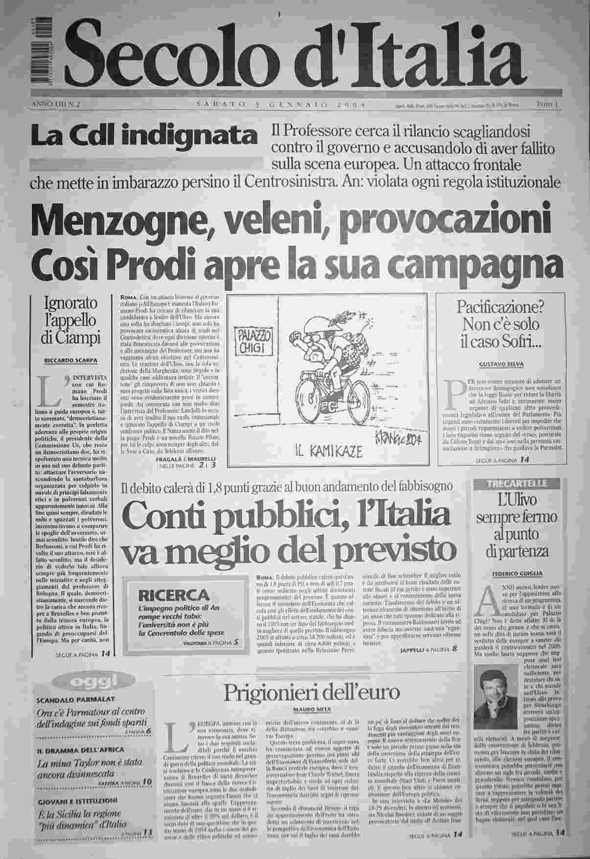 sabato 3 gennaio 2004