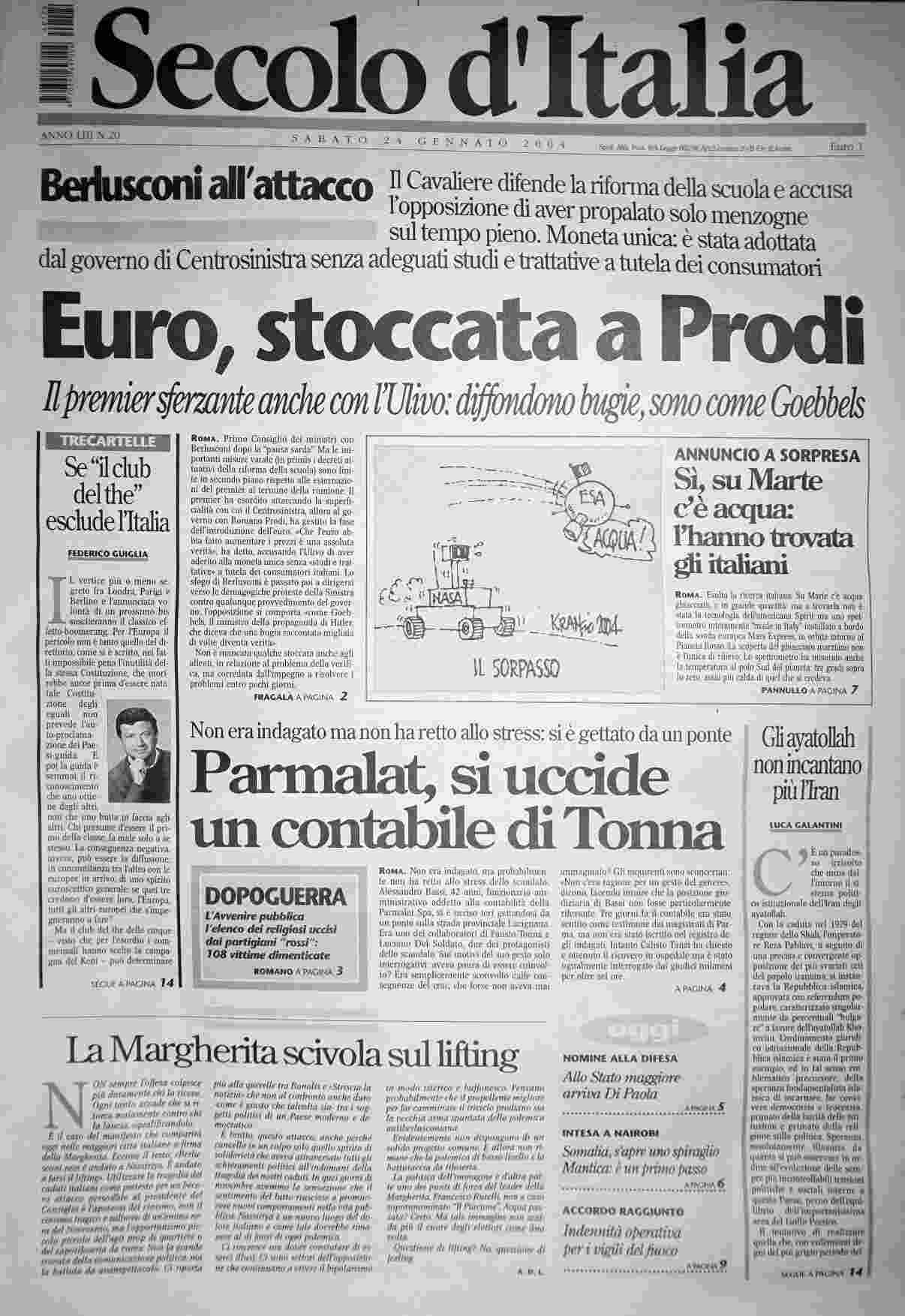 sabato 24 gennaio 2004