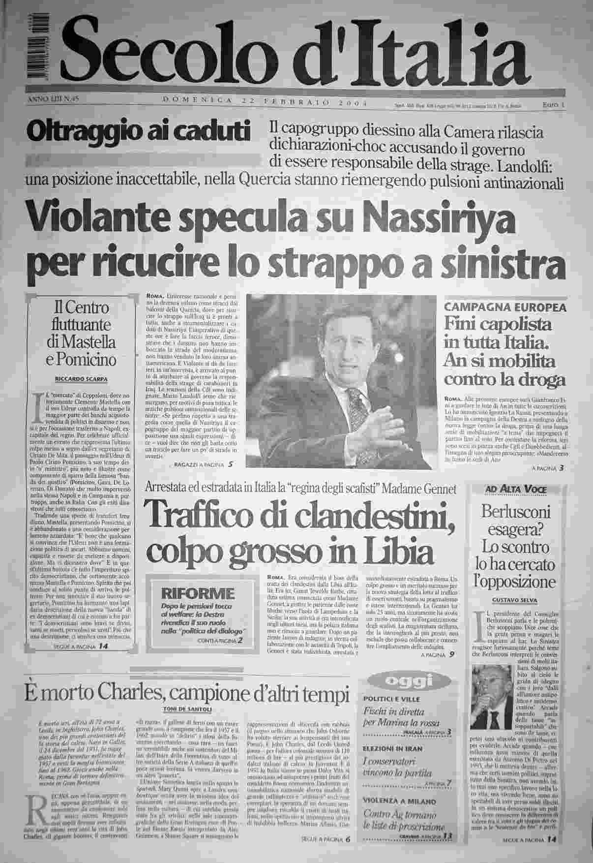 domenica 22 febbraio 2004