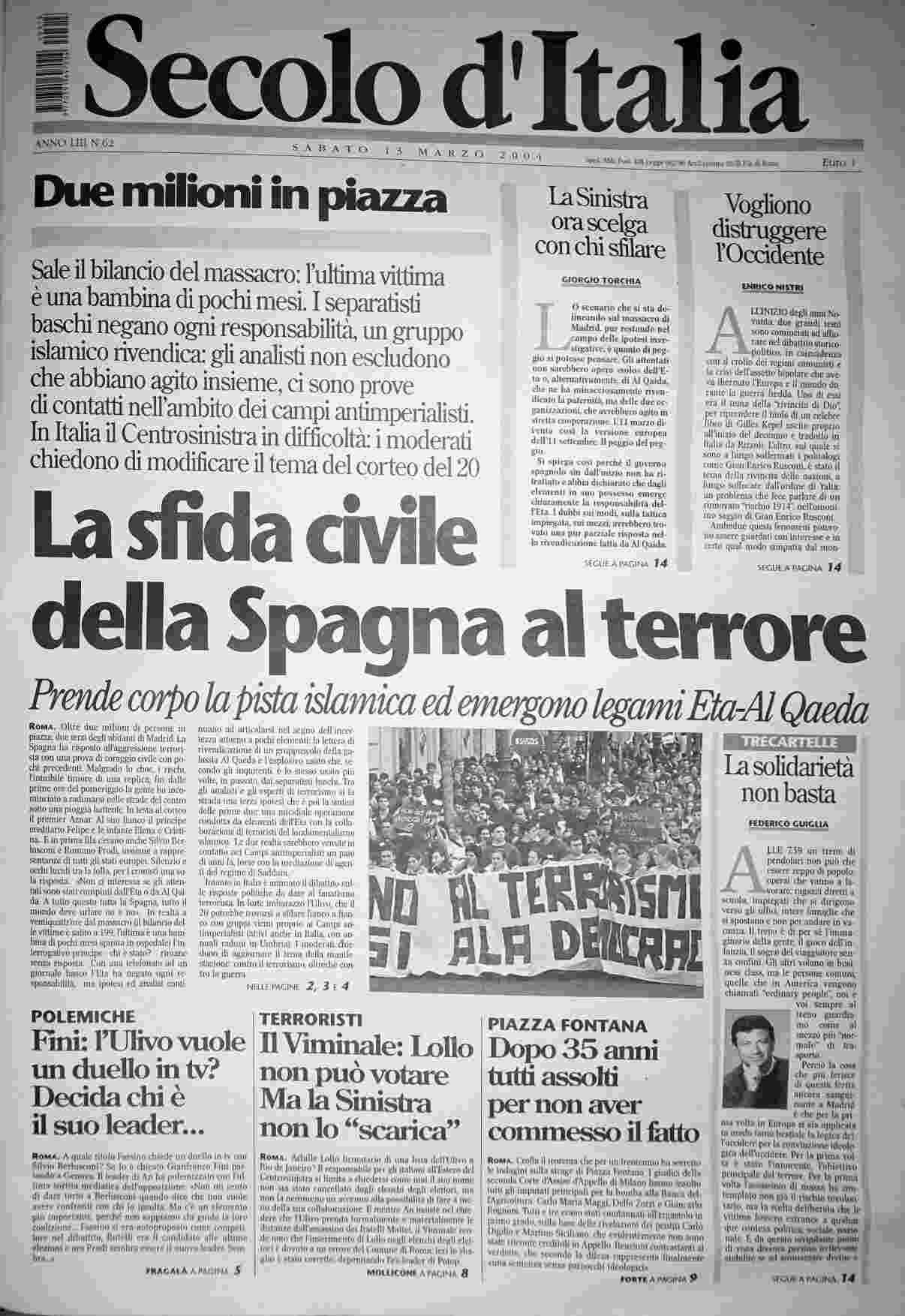 sabato 13 marzo 2004