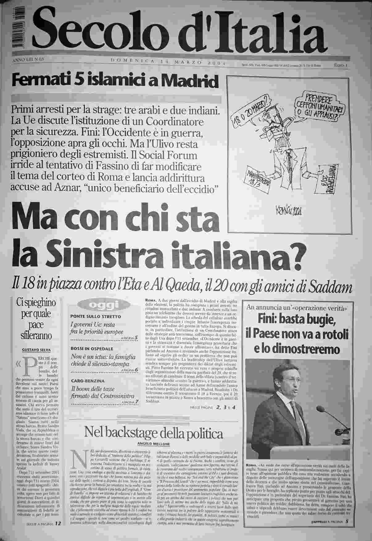 domenica 14 marzo 2004