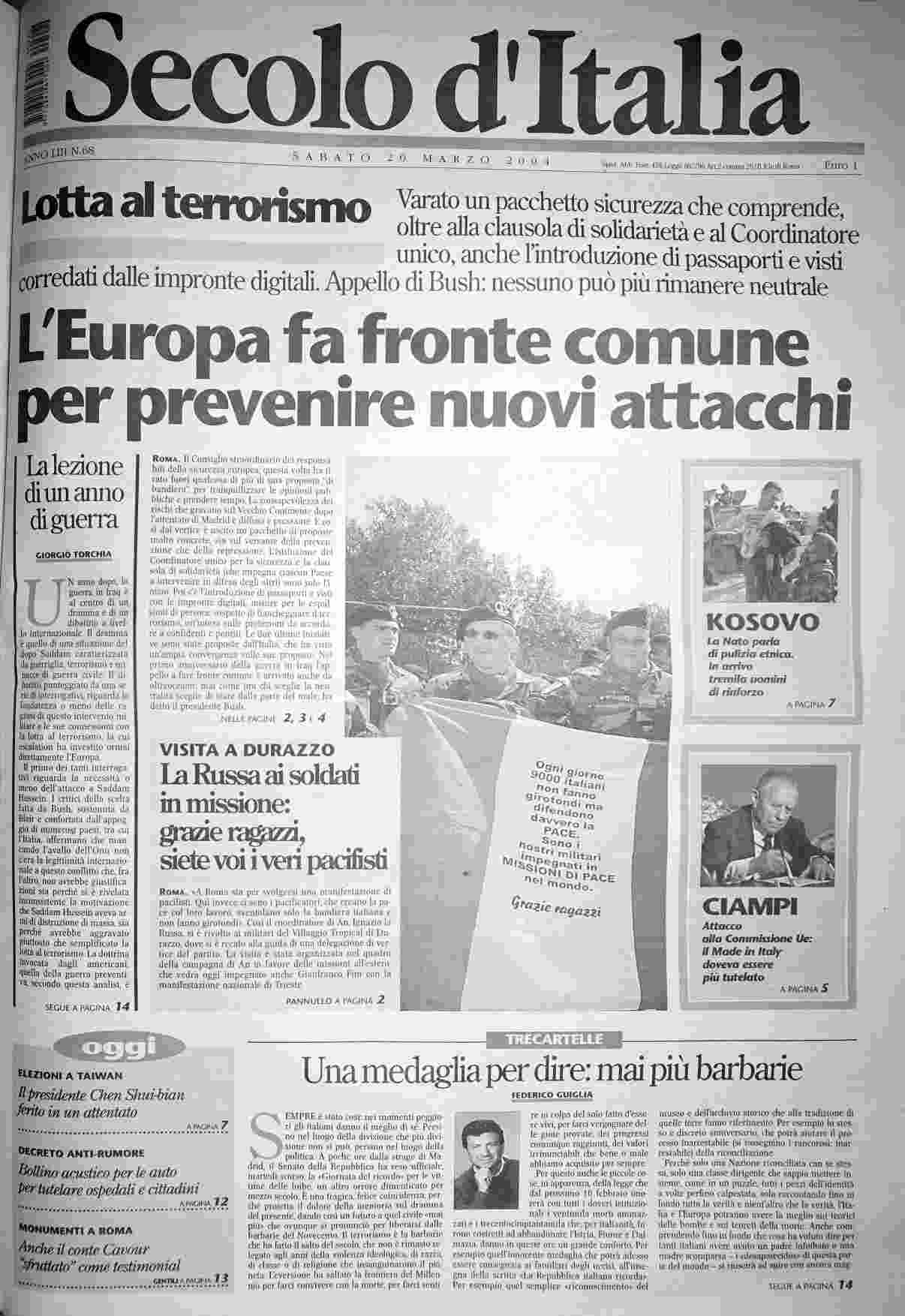 sabato 20 marzo 2004