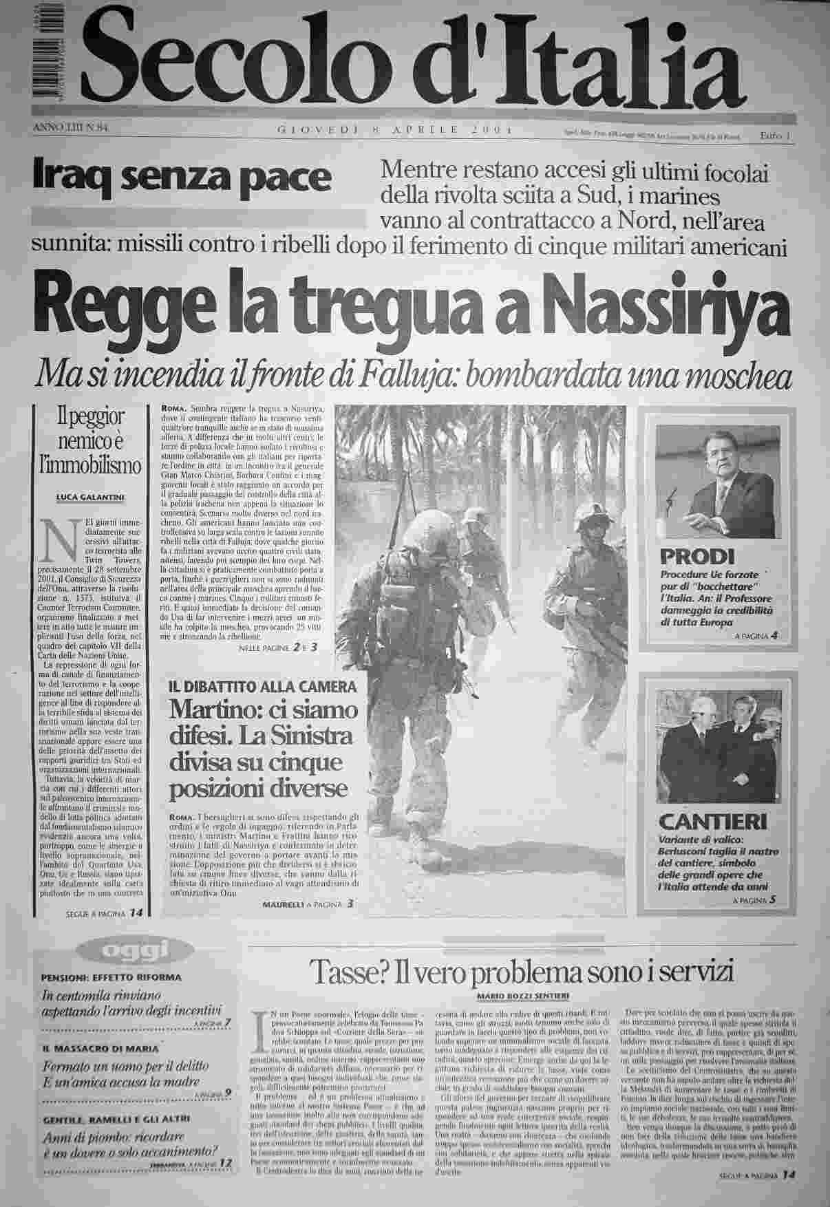 giovedì 8 aprile 2004