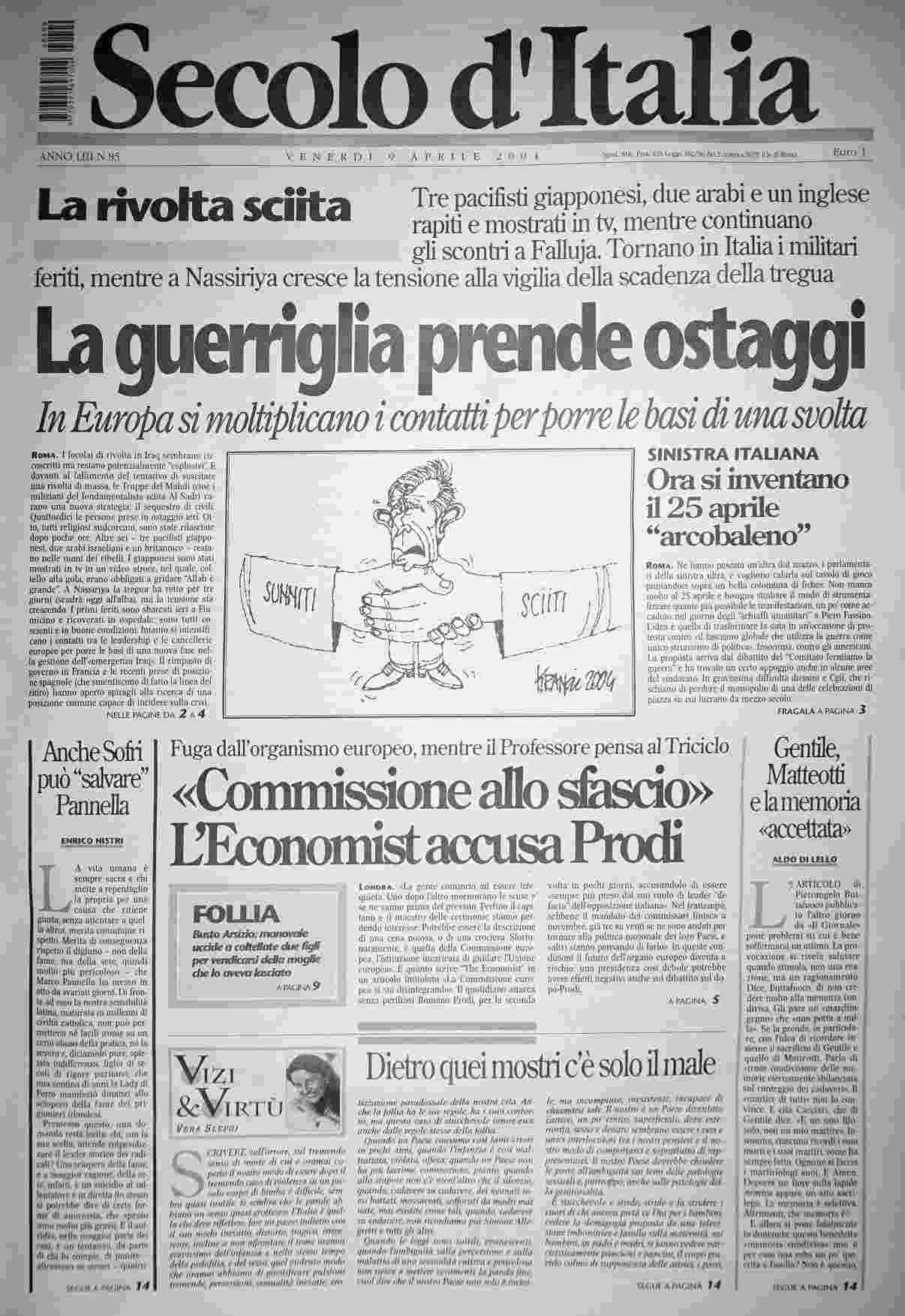 venerdì 9 aprile 2004