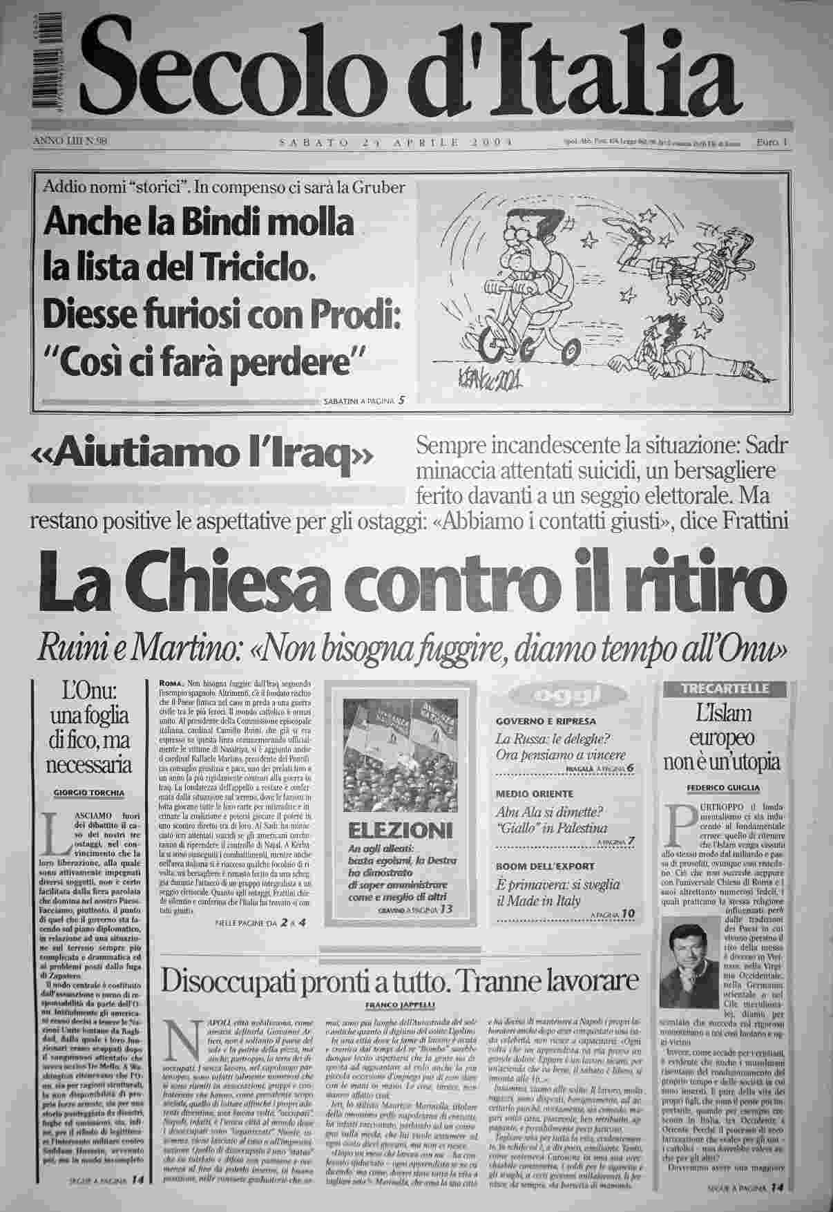 sabato 24 aprile 2004