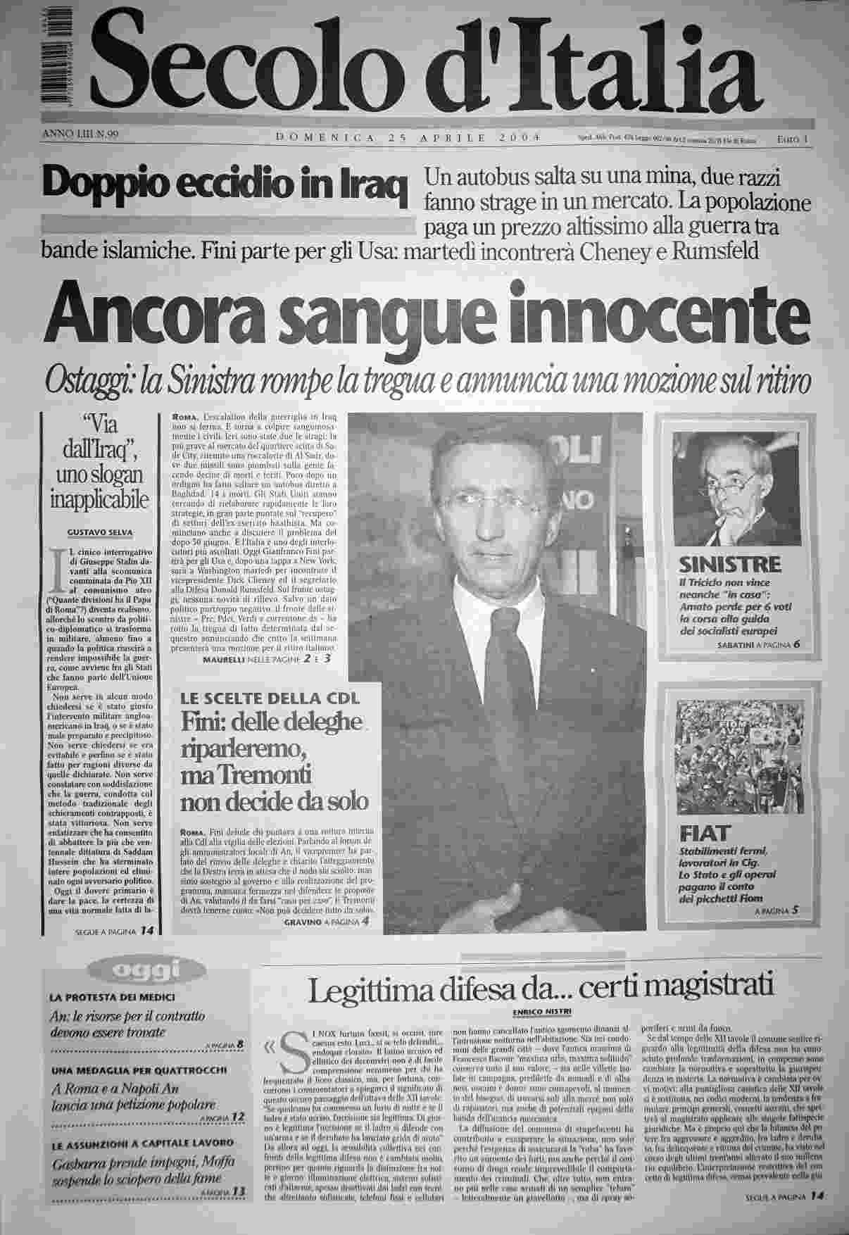 domenica 25 aprile 2004