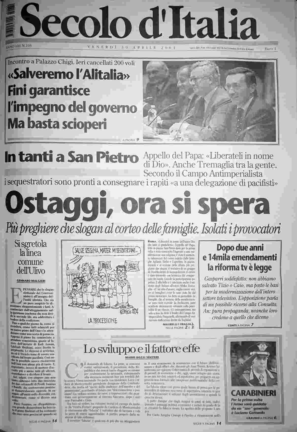 venerdì 30 aprile 2004