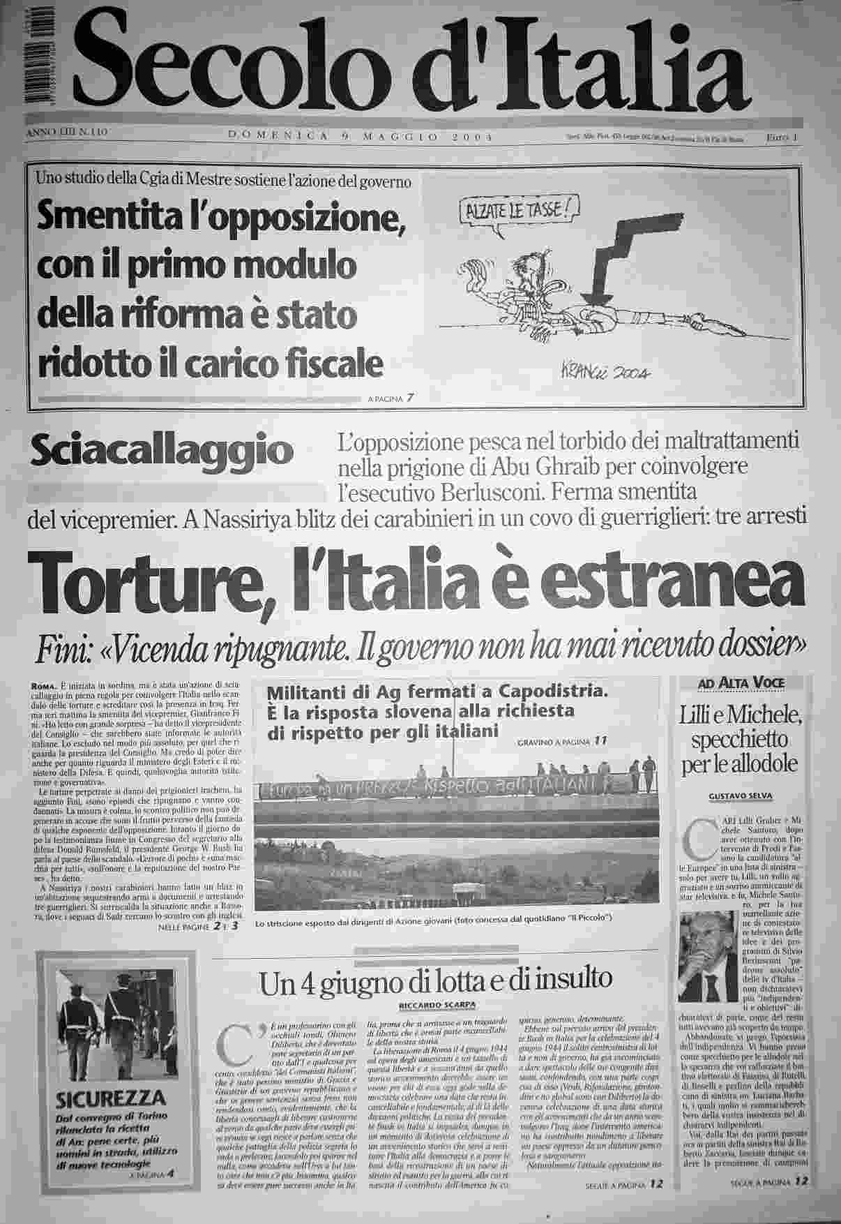 domenica 9 maggio 2004