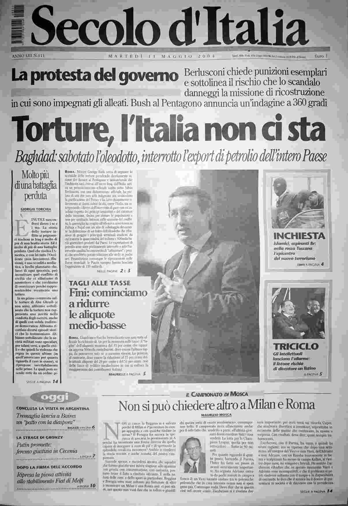 martedì 11 maggio 2004