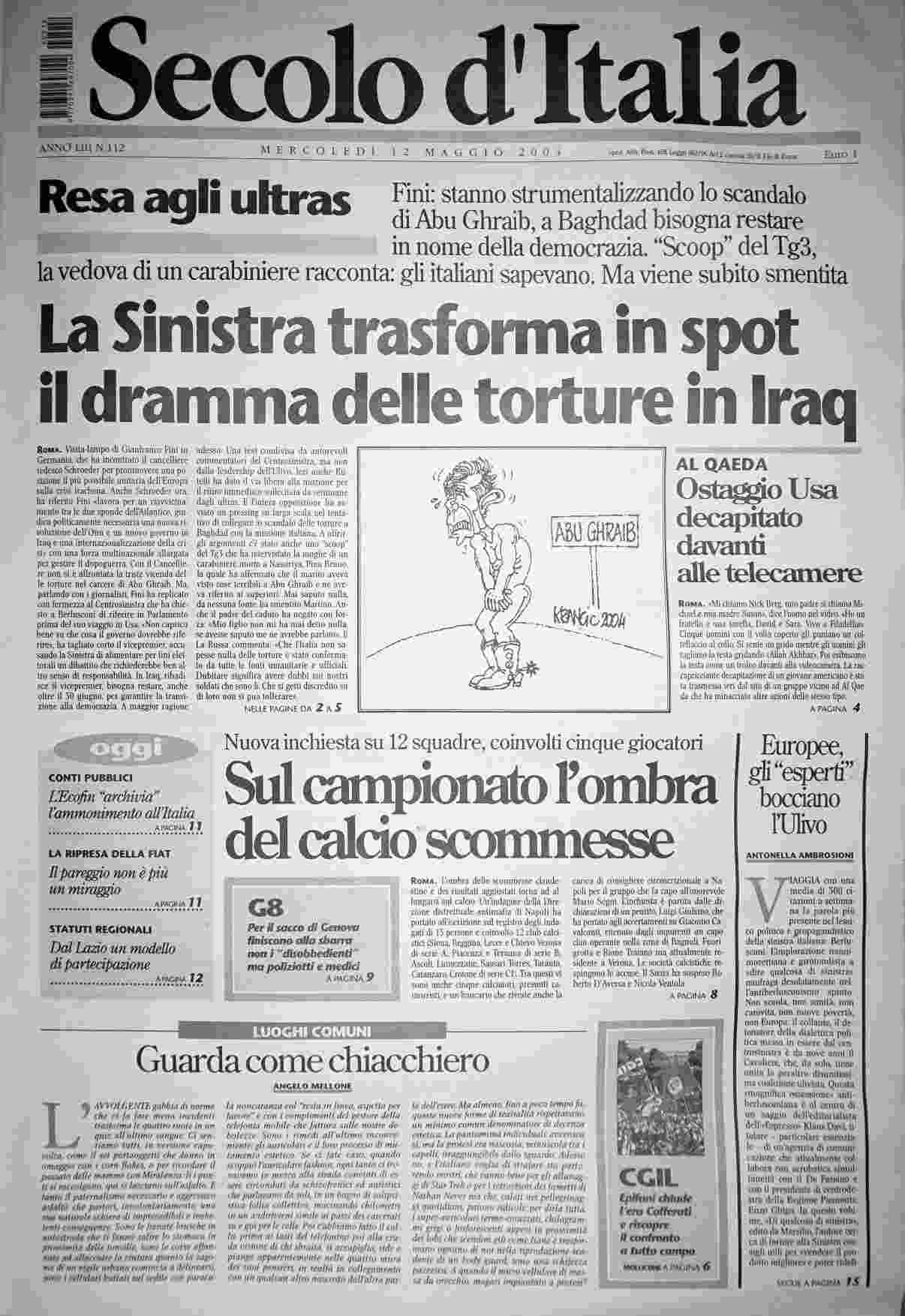 mercoledì 12 maggio 2004