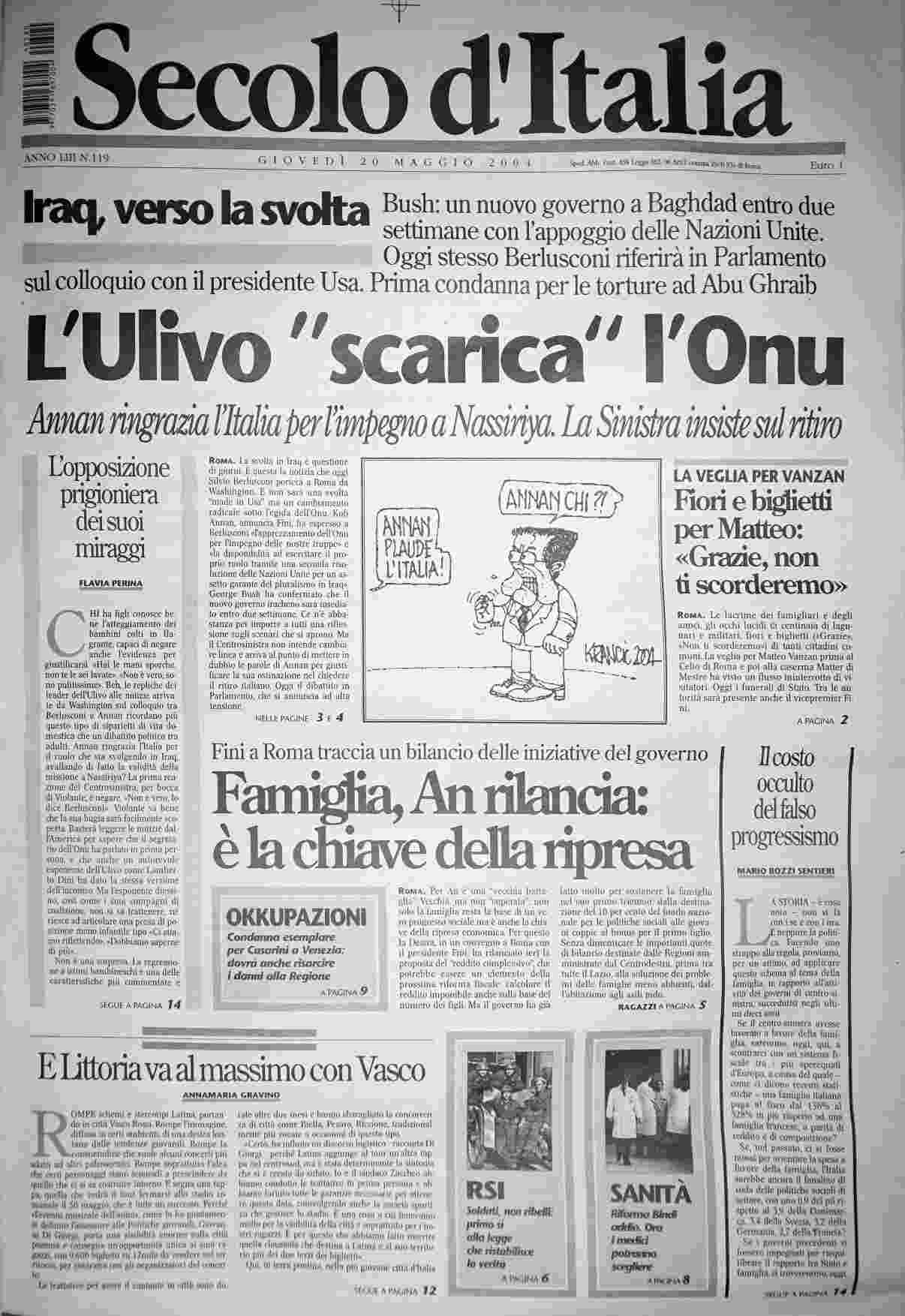 giovedì 20 maggio 2004