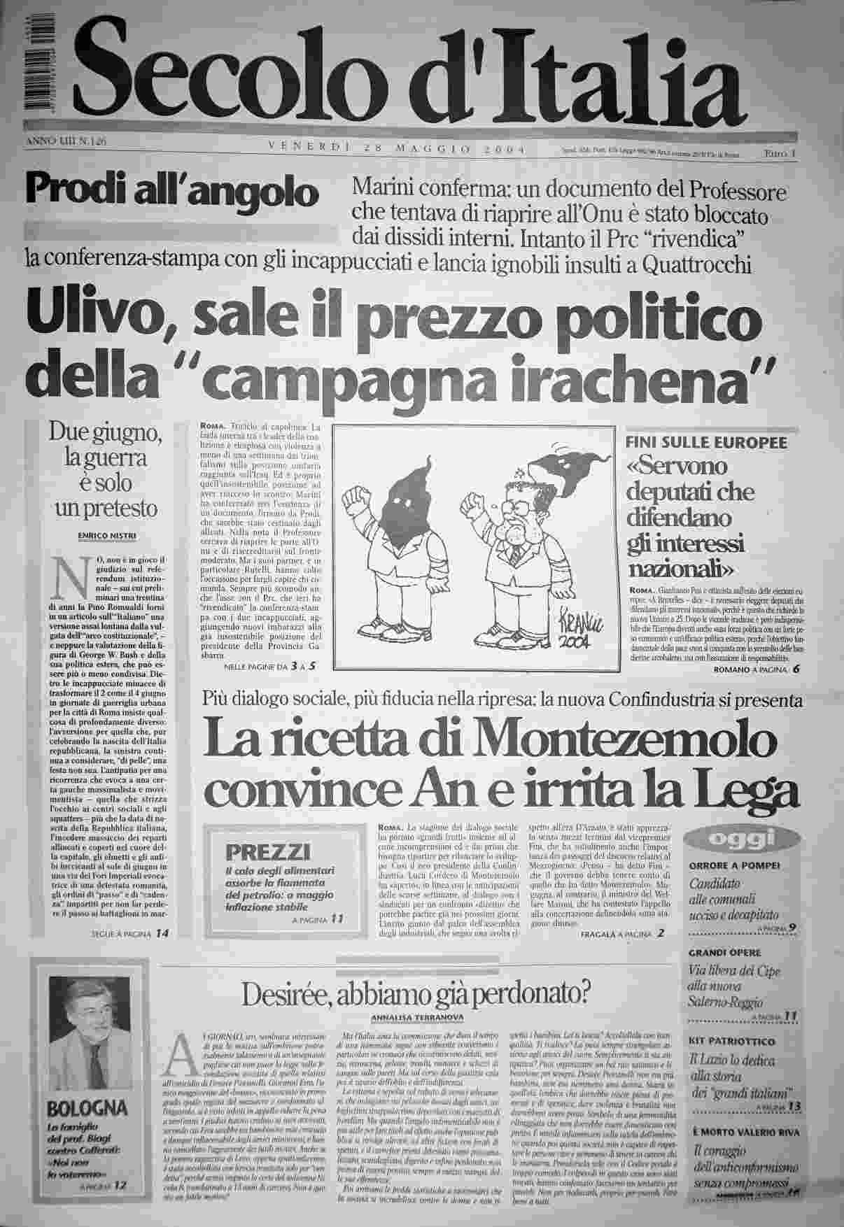 venerdì 28 maggio 2004