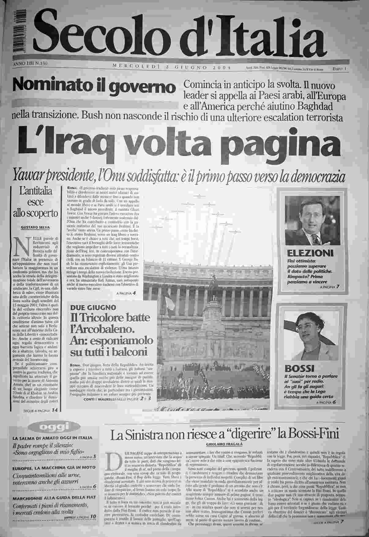 mercoledì 2 giugno 2004