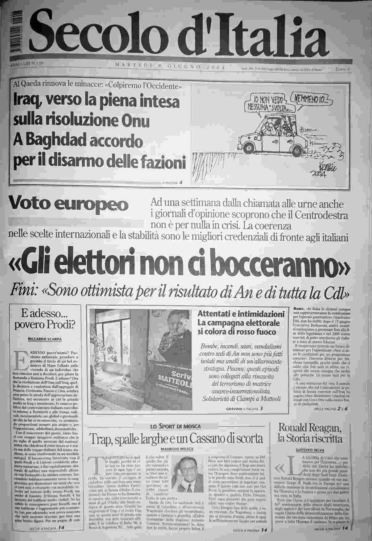 martedì 8 giugno 2004