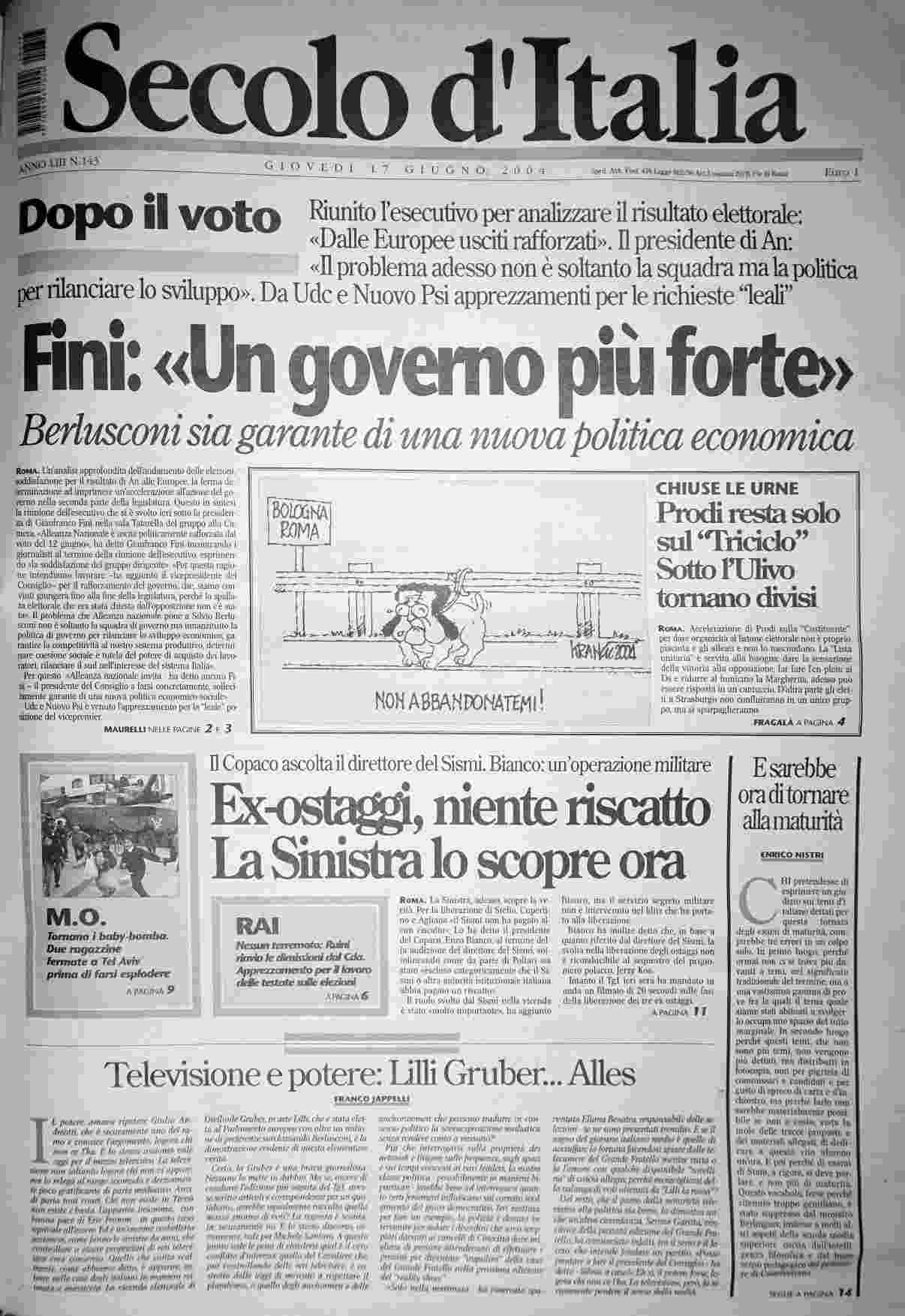 giovedì 17 giugno 2004