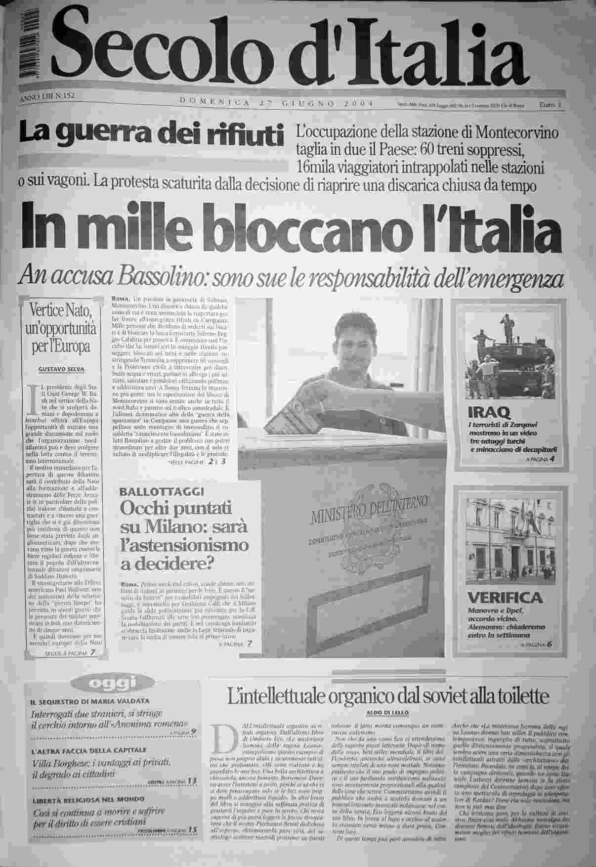 domenica 27 giugno 2004