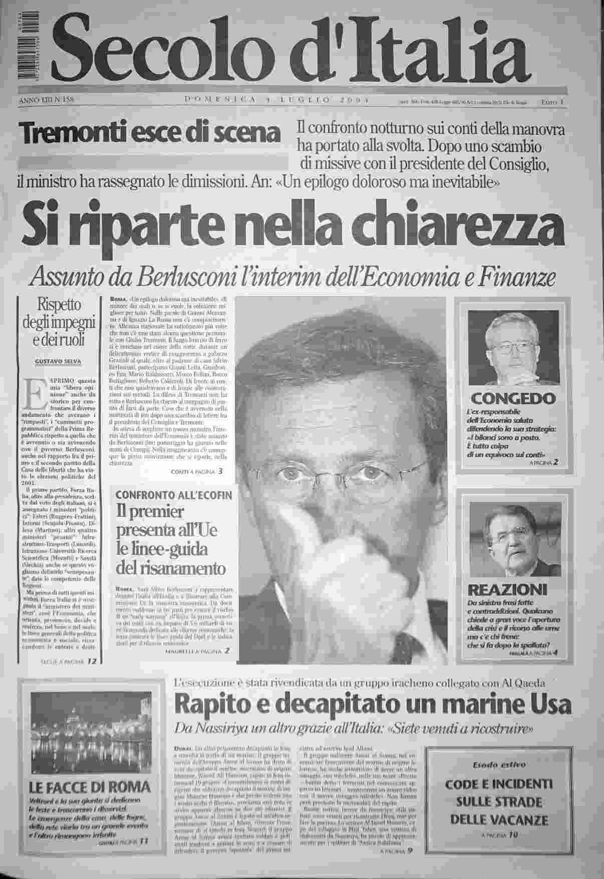 domenica 4 luglio 2004