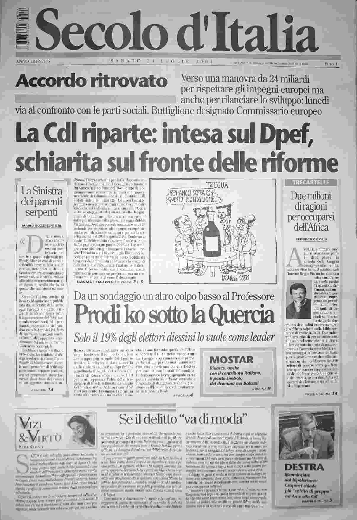 sabato 24 luglio 2004