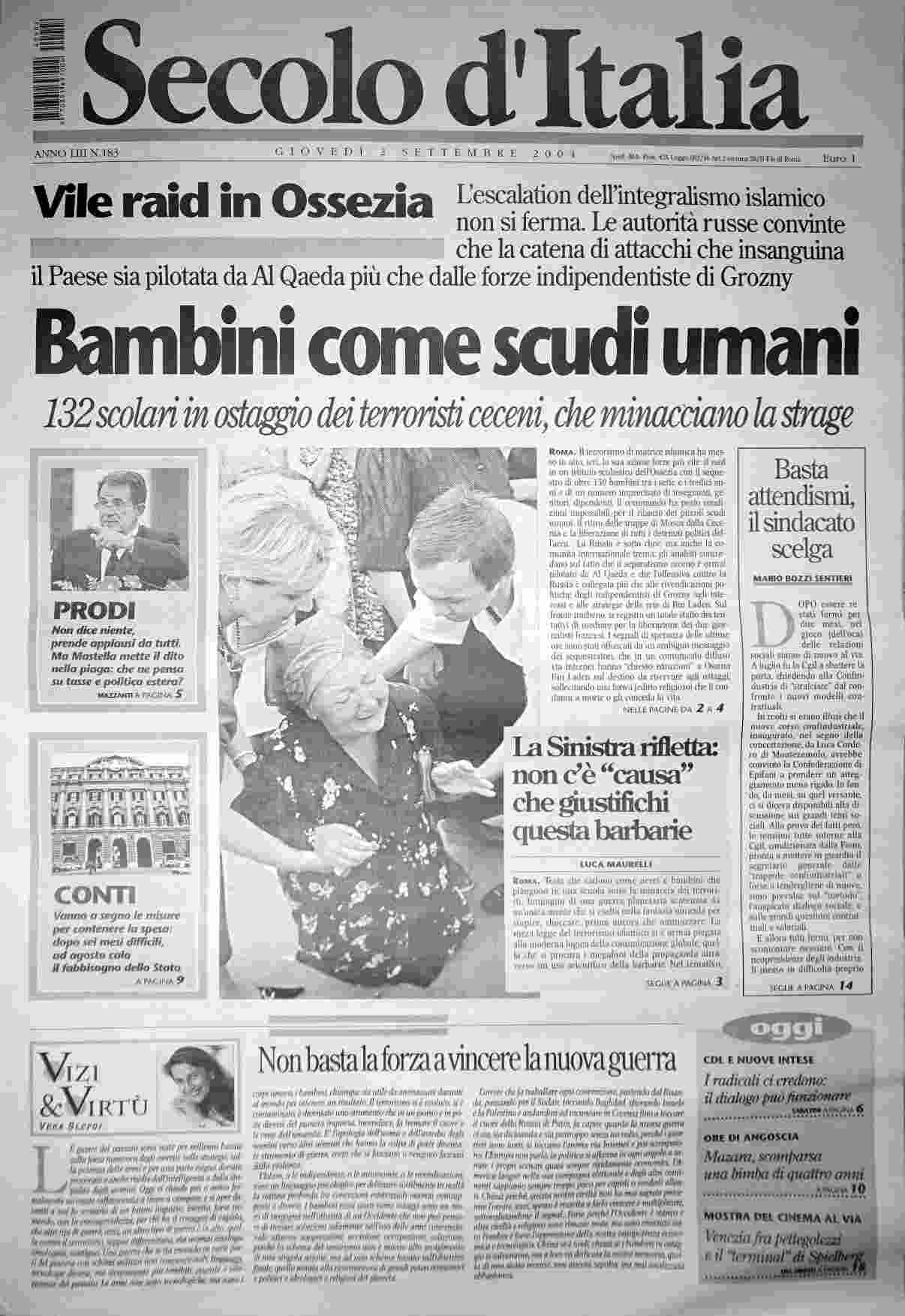 giovedì 2 settembre 2004