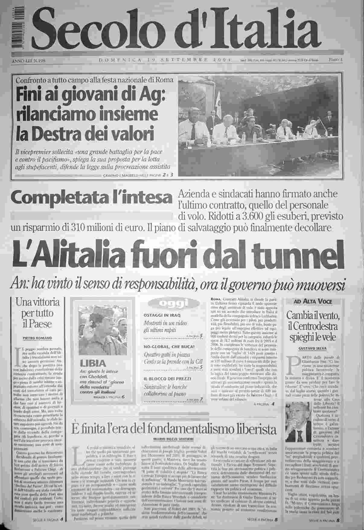 domenica 19 settembre 2004