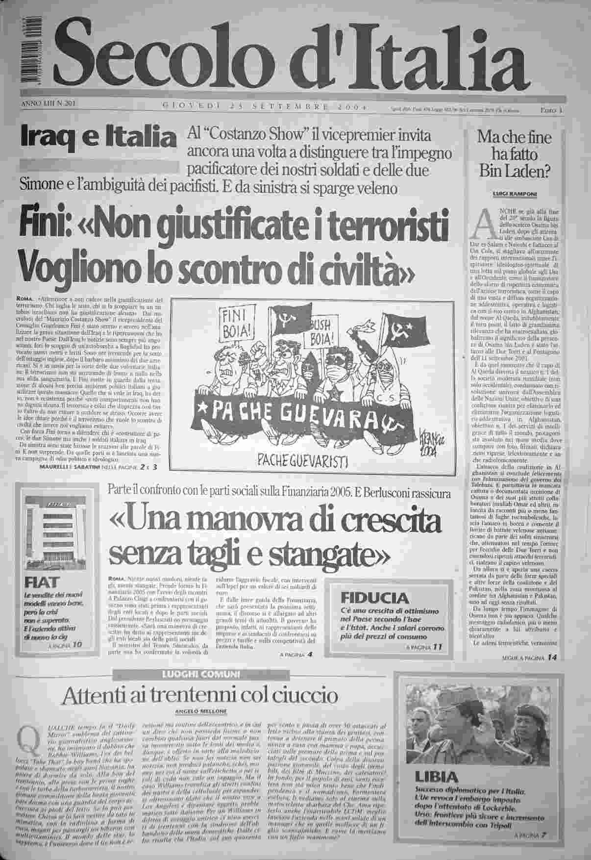 giovedì 23 settembre 2004