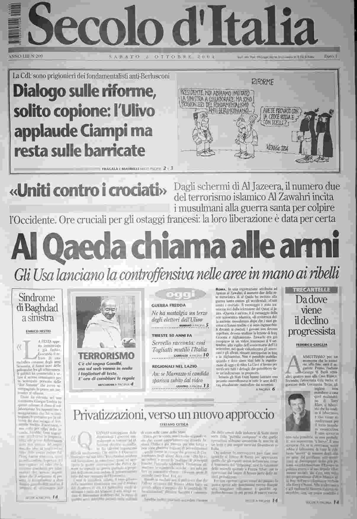 sabato 2 ottobre 2004