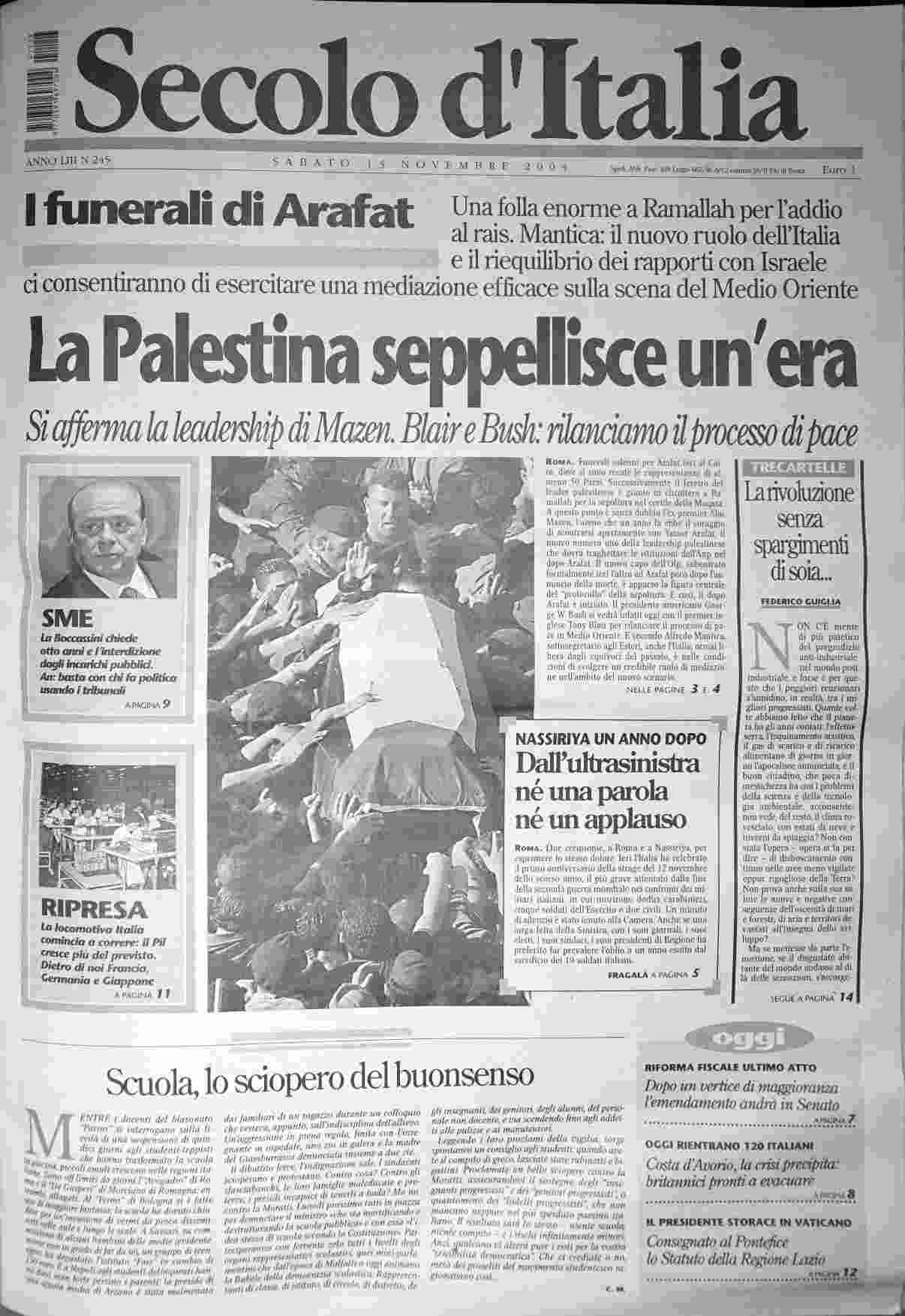 sabato 13 novembre 2004