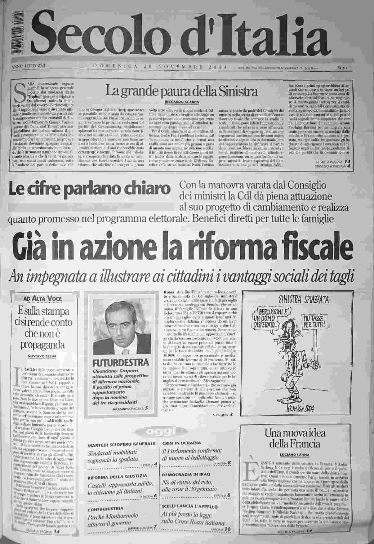 domenica 28 novembre 2004