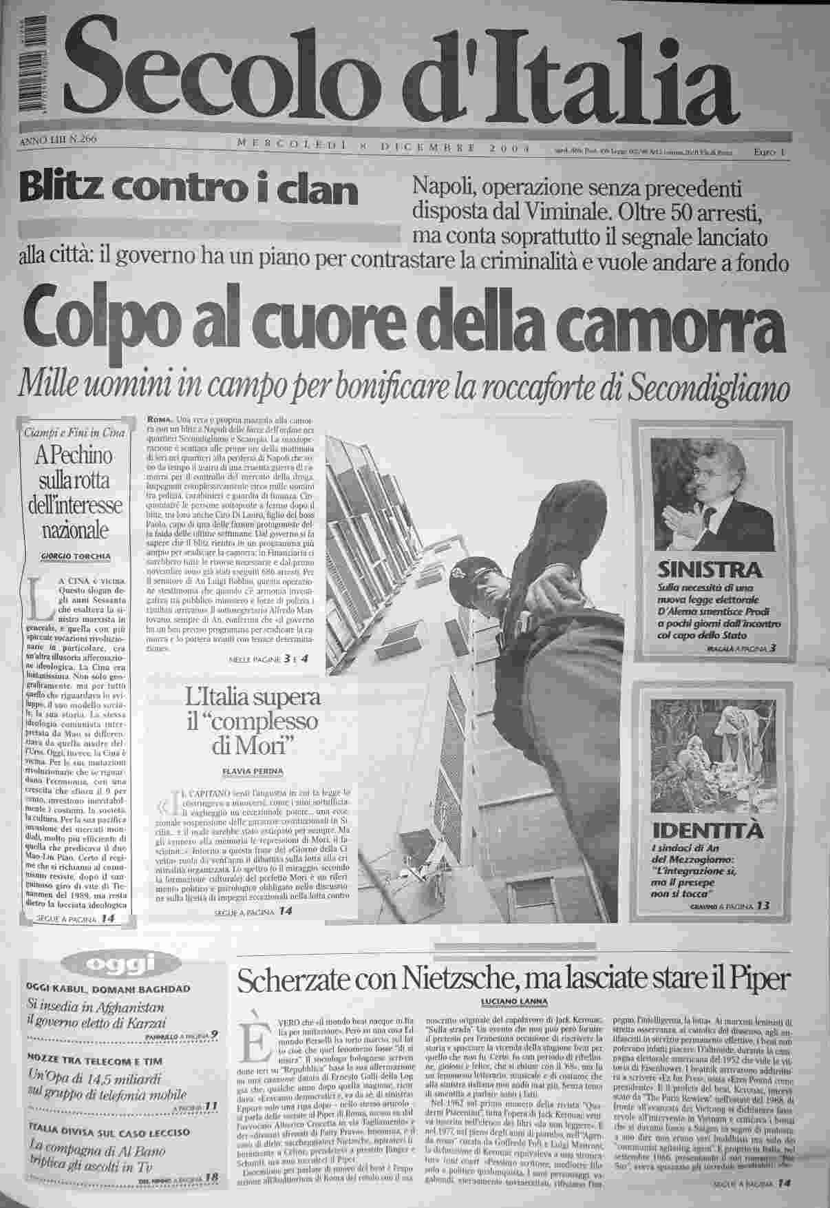 mercoledì 8 dicembre 2004