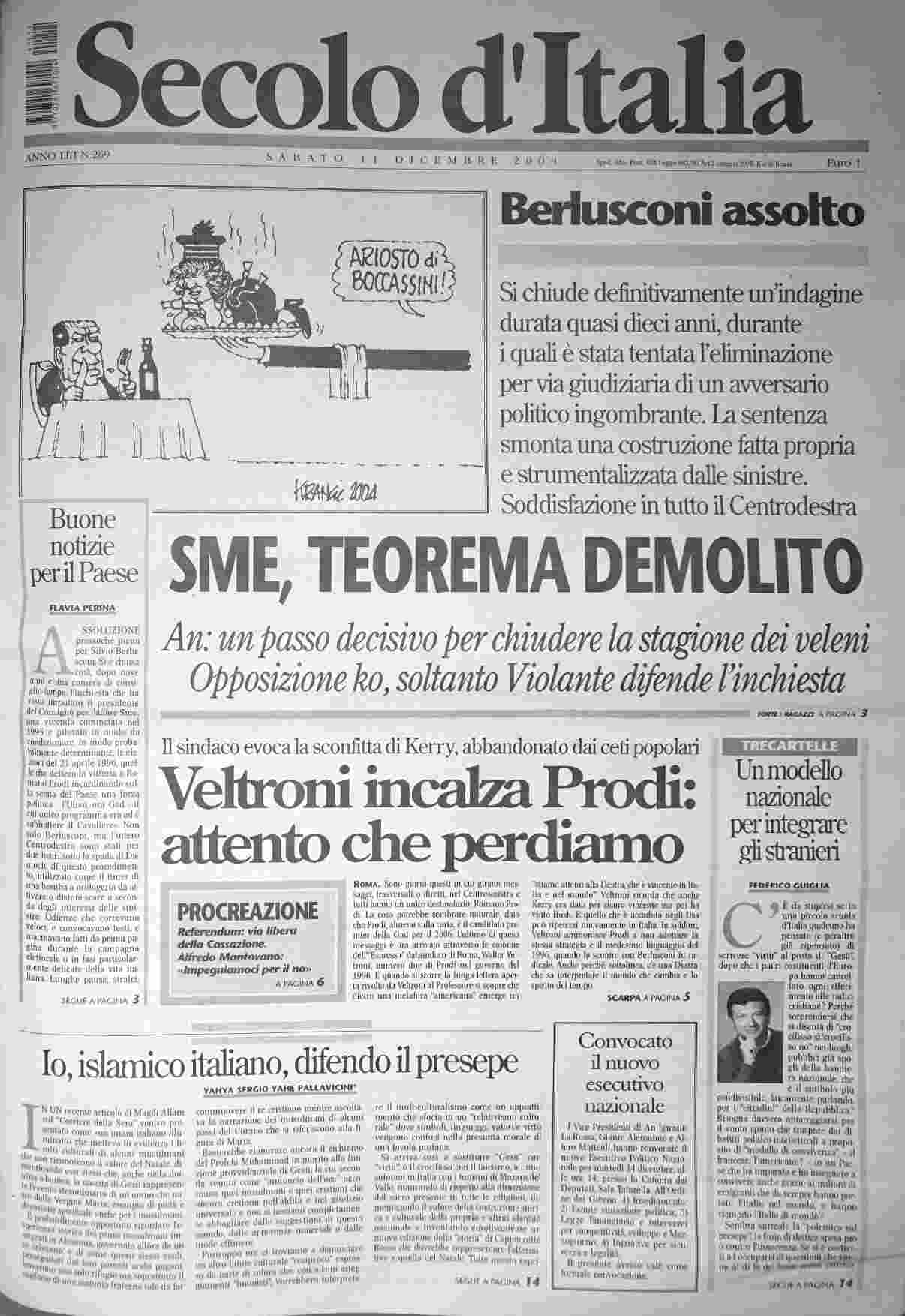 sabato 11 dicembre 2004