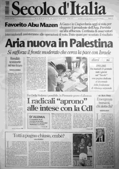 domenica 9 gennaio 2005