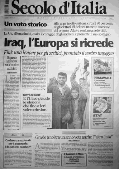 martedì 1 febbraio 2005