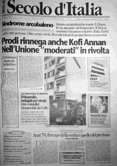 martedì 15 febbraio 2005