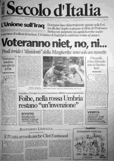 mercoledì 16 febbraio 2005