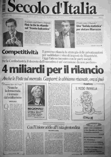 giovedì 24 febbraio 2005