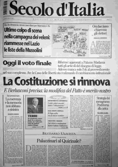 mercoledì 23 marzo 2005