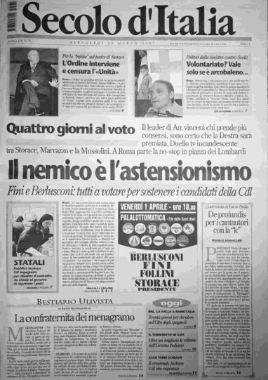 mercoledì 30 marzo 2005