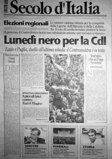 martedì 5 aprile 2005